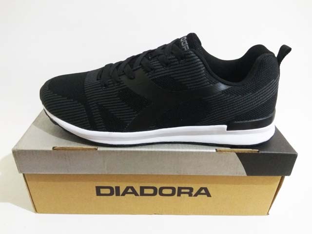 Sepatu Running Diadora Franco Black 